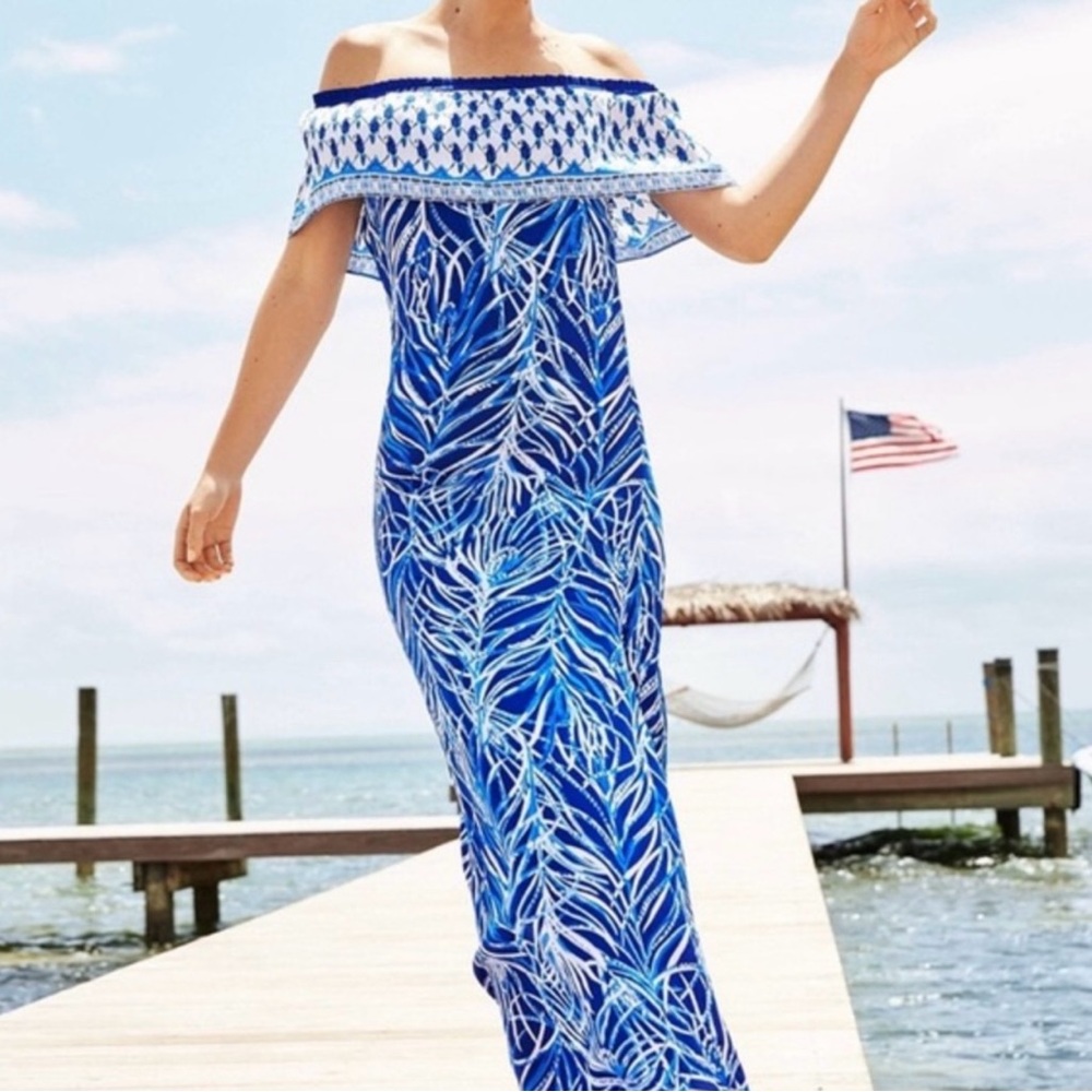 Lilly Pulitzer Ocean Breeze Maxi Dress